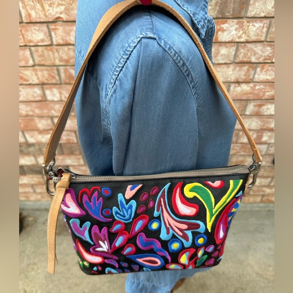Consuela Bags Consuela Embroidered Your Way Bag Poshmark